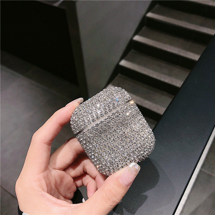 Wholesale Rhinestone Wireless Bluetooth Earphone Cases